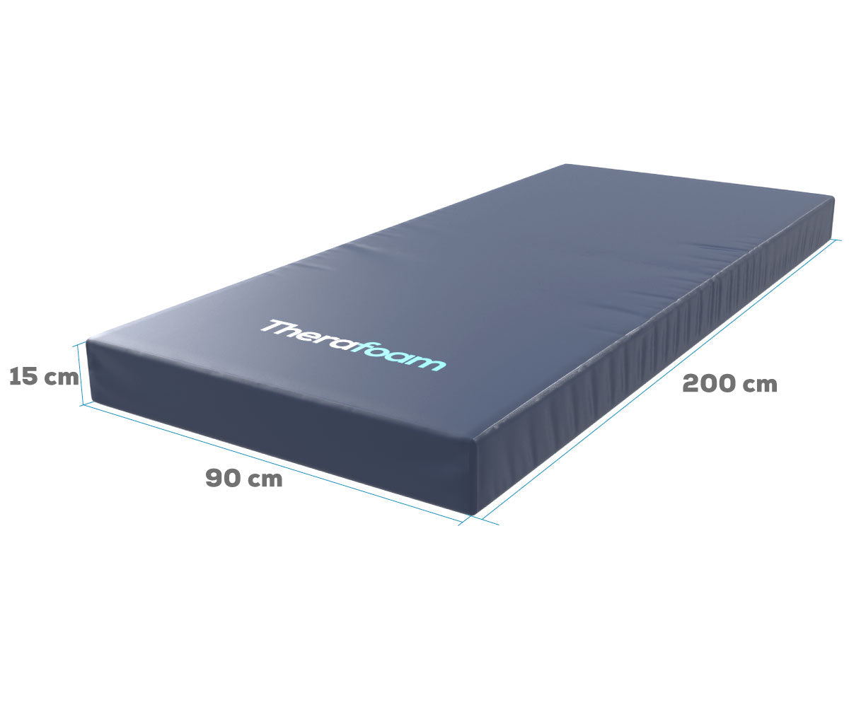 Colchón con Memory y HD Foam Antiescaras Therafoam
