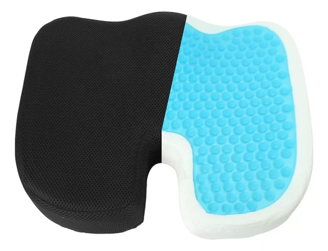 Cojín Asiento Memory Foam y Gel Ergonómico