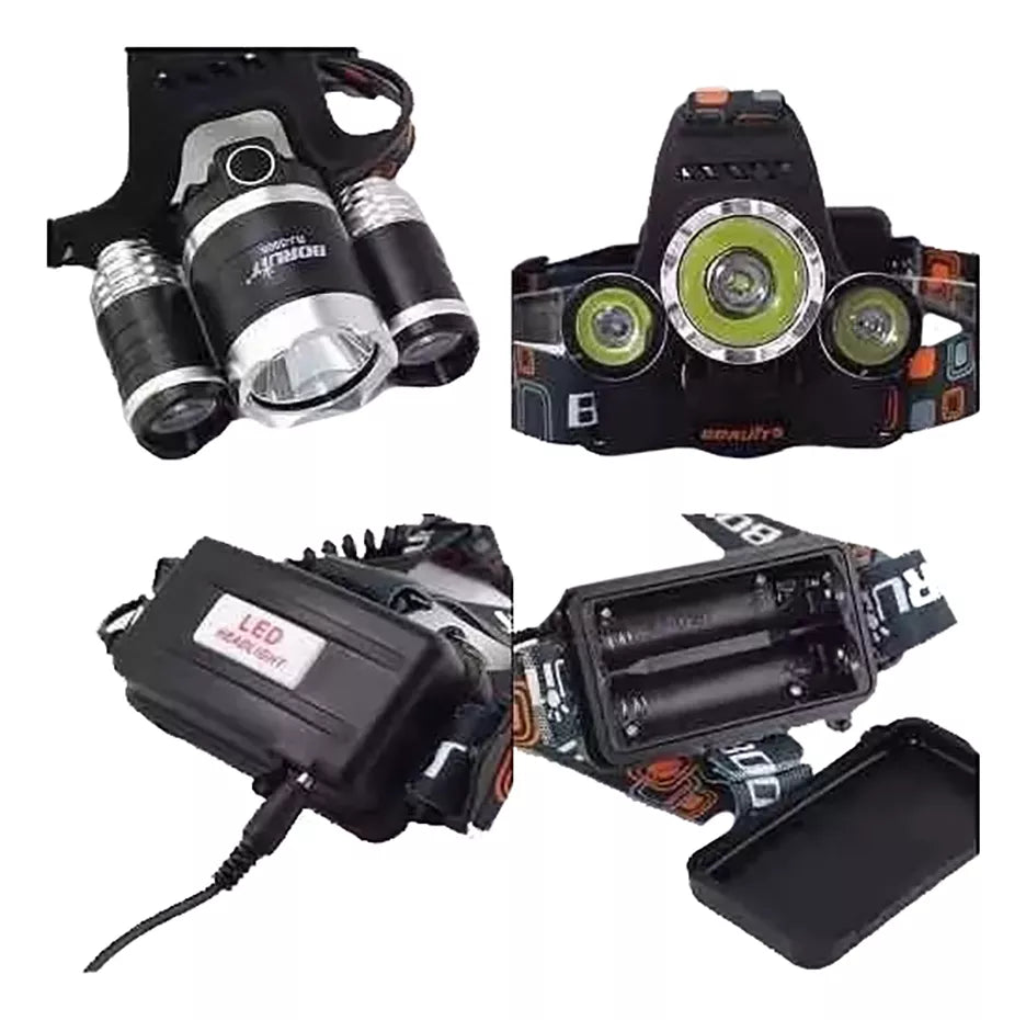Linterna Frontal Led Minero