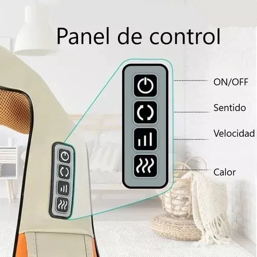 Masajeador Eléctrico Cervical para Cuello y Espalda