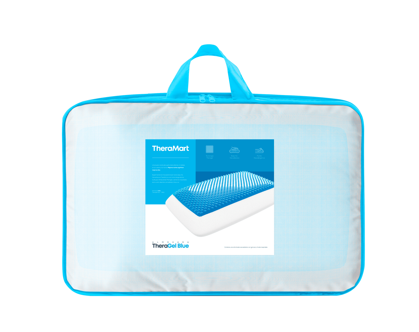 Almohada Theragel Blue