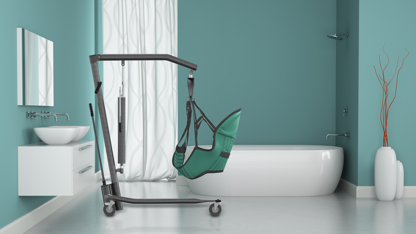 Grúa hidráulica para levantar pacientes Theramotion